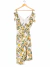 Vestido Delaostia T.1 Verde Estampado (88542) - comprar online