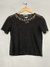 Remera zara T.M Negro (92785) - comprar online