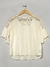 2da Blusa Brodery Natural H&M T.34 (V1174) - comprar online