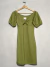 Vestido checa T.M Verde (V5725) - comprar online