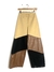 2da Pantalon Negro Y Camel (82211)