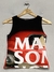 Top T.S Negro Rojo Y Blanco (97541) - comprar online