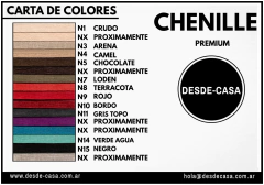 Respaldo capitoné 2 plazas 1,60 en chenille premium en internet