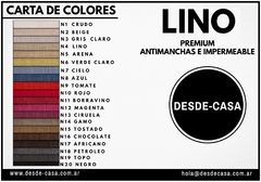 Respaldo capitone 2 plazas 1,60mt lino anti manchas premium - desde-casa.com