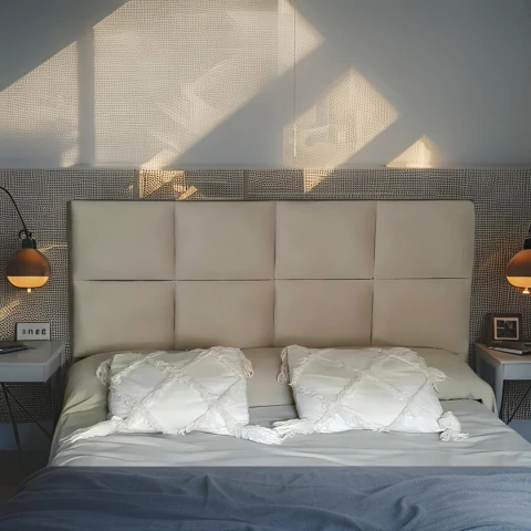 Respaldo de sommier modulos en TELA PREMIUM - comprar online