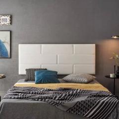 Respaldo de sommier ladrillo en tela premium - comprar online