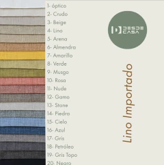 Respaldo de sommier modulos en TELA PREMIUM - tienda online