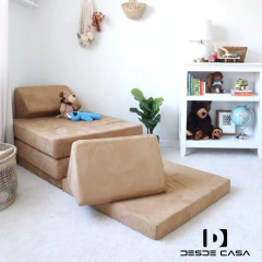 Sillon kids 1,60mts en tela Pana Importada Antimanchas - tienda online