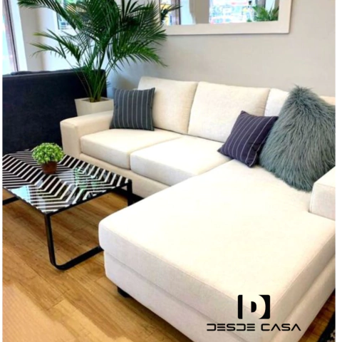 Sillón sofá Monaco Esquinero 3 cuerpos 2,10mts en tela premium - comprar online