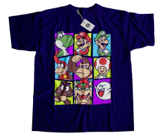 Remera Mario Bros Mod.13