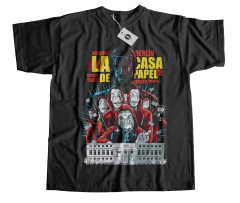 Remera La Casa de Papel Mod.11