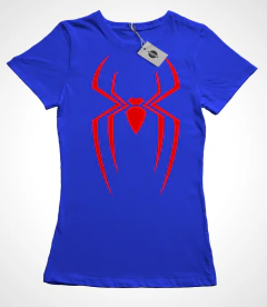 Remera Spiderman - Logo Band New Day - Algodón Azul - - comprar online