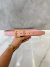 Cinto YSL Nude Rosado Logo 3cm Italiana na internet