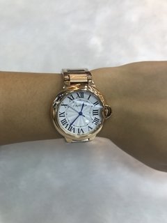 Relógio Cartier Ballon Bleu Média Rose Italiana