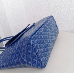 Bolsa Goyard St Louis Média Azul Italiana - Bolsas e Grife