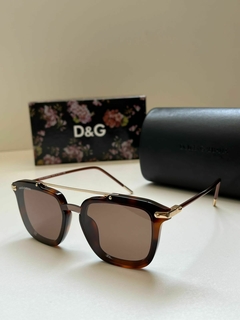 Óculos Dolce & Gabbana Marrom Italiana