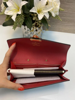Carteira Louis Vuitton Pallas Vermelha Italiana