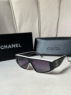 Óculos CH Preto e Branco Italiana - comprar online