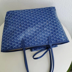 Bolsa Goyard St Louis Média Azul Italiana na internet