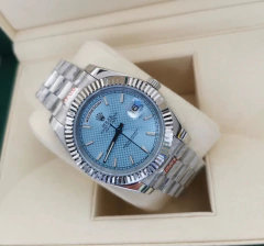 Relógio Rolex Day-Date Prata Feminino Italiana