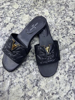 Flat Louis Vuitton Preta Italiana na internet