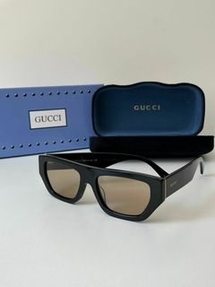 Óculos Gucci Marrom e Preto Italiana