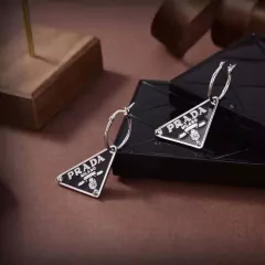 Brinco com Pingente Symbole Preto Italiana