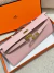 Bolsa Hermes Kelly Cut Clutch Rosa Claro - Bolsas e Grife