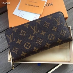 Carteira Louis Vuitton Ziper Monogram Italiana