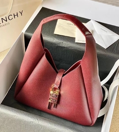 Bolsa Givenchy G-Hobo Média Vermelha Italiana
