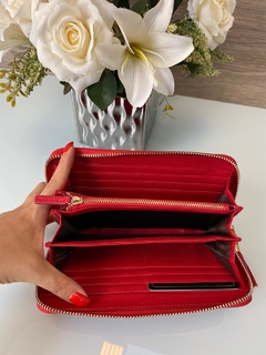 Carteira Gucci Soho Vermelha Italiana - Bolsas e Grife