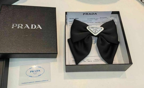 Presilha Laço de Cabelo Prada Italiana
