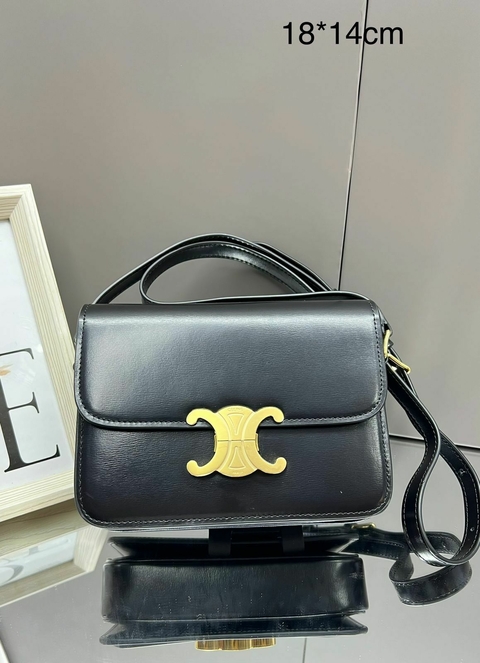 Bolsa Celine Teen Preta Italiana