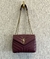 Bolsa YSL Loulou Pequena Bordô Vinho Italiana