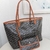 Bolsa Goyard St Louis Preto Com Alças Caramelo Média Italiana - comprar online