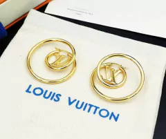 Brinco Louis Vuitton Dourado Italiana