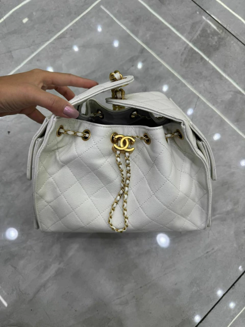 Bolsa Chanel 25 Pequena Branca - comprar online