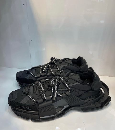 Tênis Dolce & Gabbana Space Preto Italiana