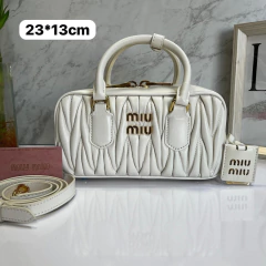 Bolsa Miu Miu Branca Italiana