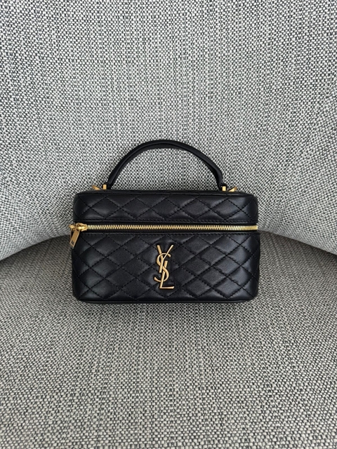 Bolsa Necessaire YSL Gaby Preta - comprar online