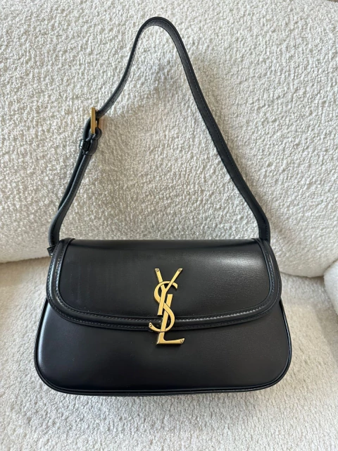 Bolsa YSL Solferino Média Preta - comprar online