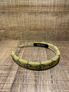Tiara Gucci Amarela Italiana