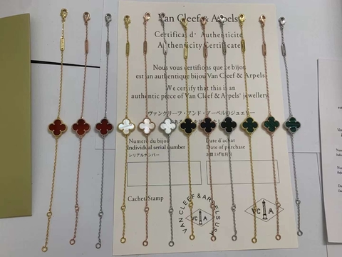 Pulseira Van Cleef 1 Trevo Italiana
