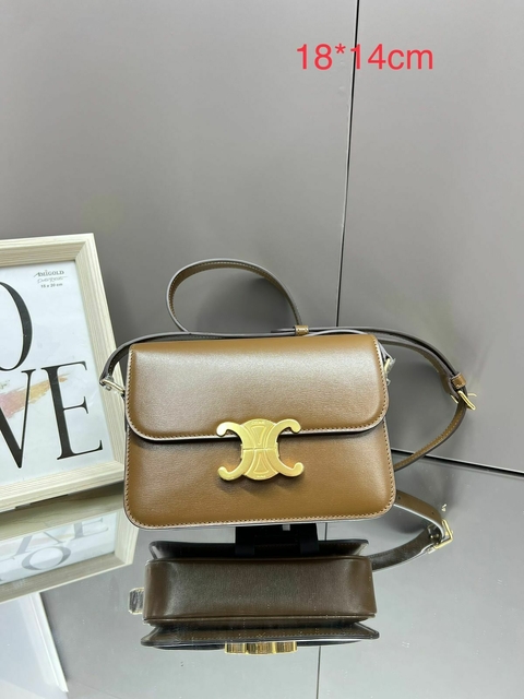 Bolsa Celine Teen Marrom Italiana