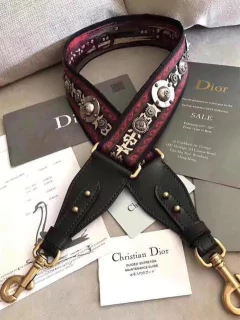 Alça Dior Vermelha Italiana