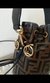 Bolsa Fendi Mini Saco Mon Tresor Marrom Italiana na internet