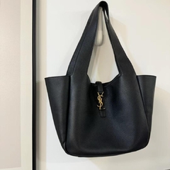 Bolsa YSL Média Preta Italiana