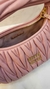 Bolsa Miu Miu Wander Rosa Italiana - loja online