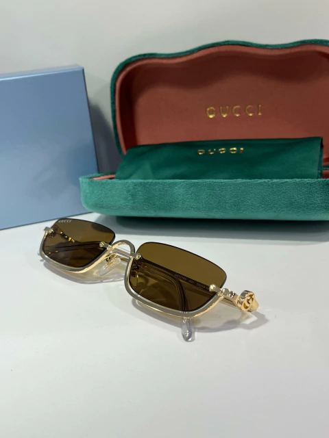 Óculos Gucci Caramelo Italiana - comprar online