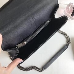 Bolsa YSL College Preta Italiana na internet